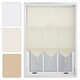 image 1 of 60cm Made to Measure Triangle Edge Linen Roller Blinds
