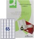 image 2 of Multipurpose Labels 38.1x21.2mm 65 Per Sheet White (Pack of 6500)
