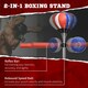 image 7 of SPORTNOW Adjustable Speed Bag with Stand, Reflex Bar, Multicoloured Multi