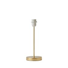 ValueLights Charlie Brushed Gold Table Lamp Base Only | Gold