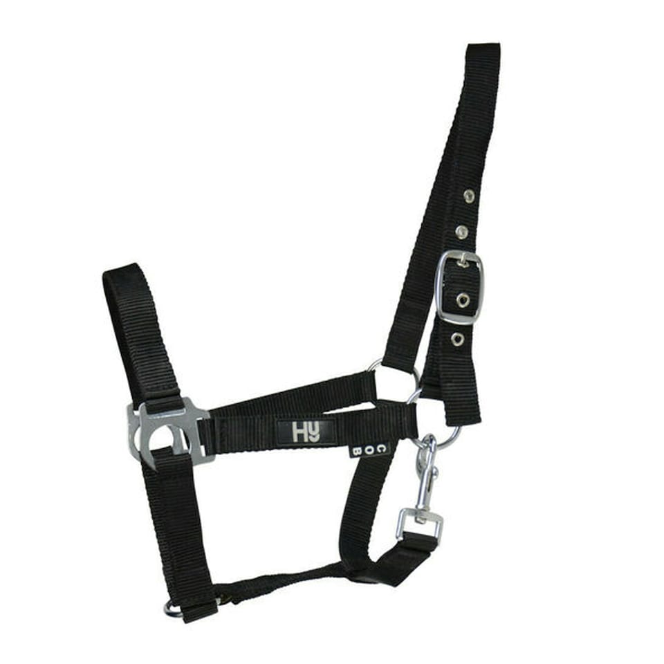 Hy Head Collar - Black - Pony
