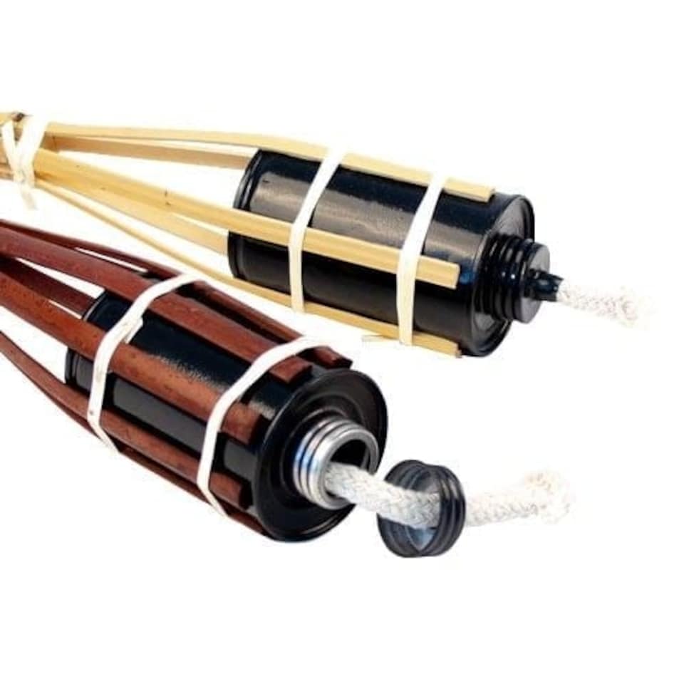 image 1 of Natural Bamboo Torch 120cm - Pack of 10
