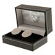 image 2 of Arsenal FC Round Stainless Steel Cufflinks - Silver - One Size