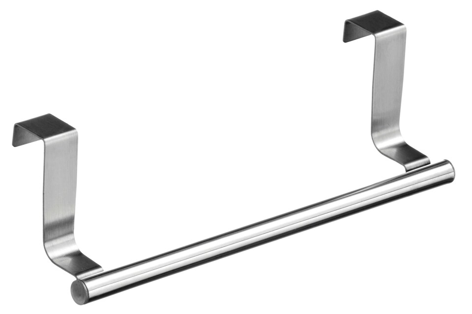 Interiors By Premier Durable Over Door Small Rail, Versatile Rust Proof Hanging Rail, Light Weight Slim Design Towel Hanging Rail