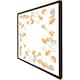 image 3 of Orange & grey autumn leaves (Picture Frame) Grey | L