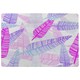 image 1 of Purple Feathers (Rug) Purple | Small: 60x110cm