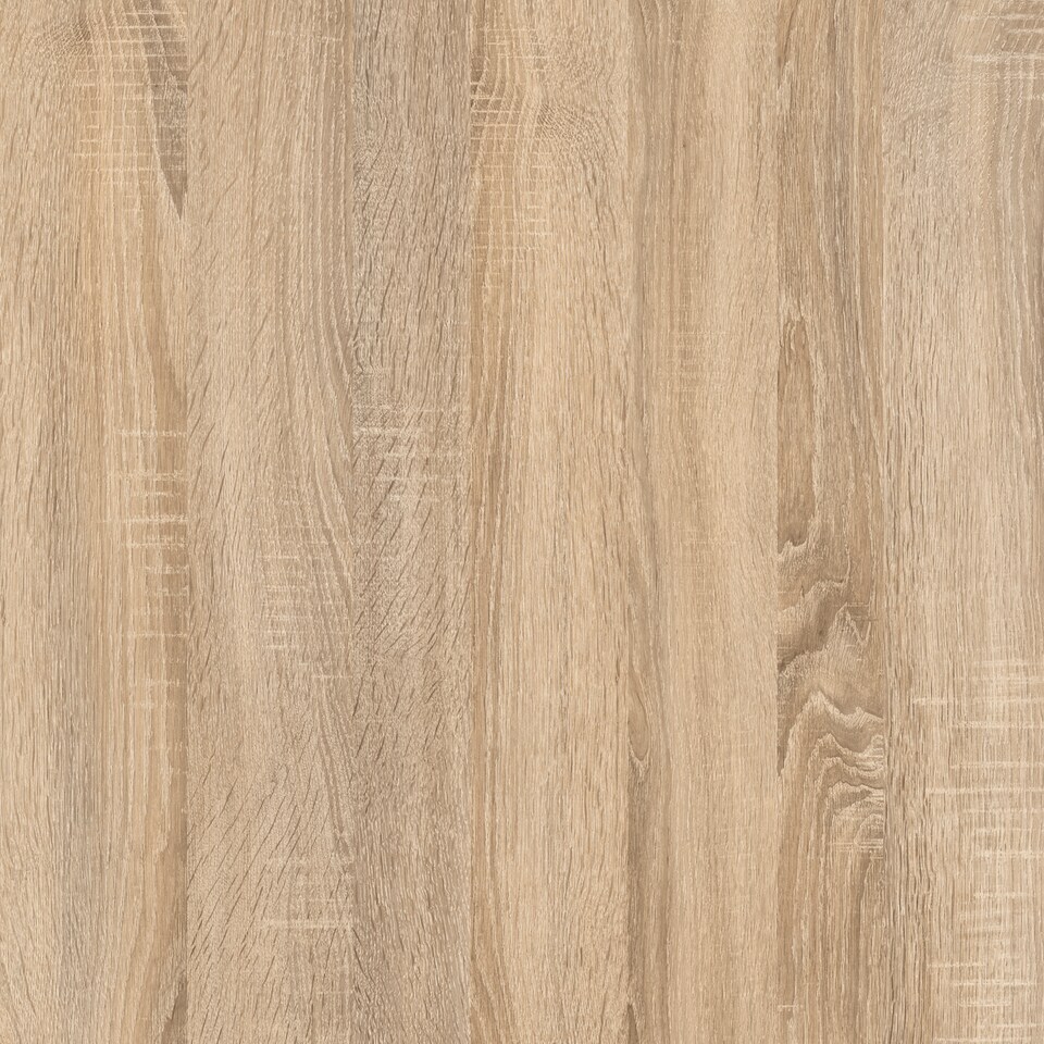 image 1 of Prima Desk 150cm in Oak with White Legs