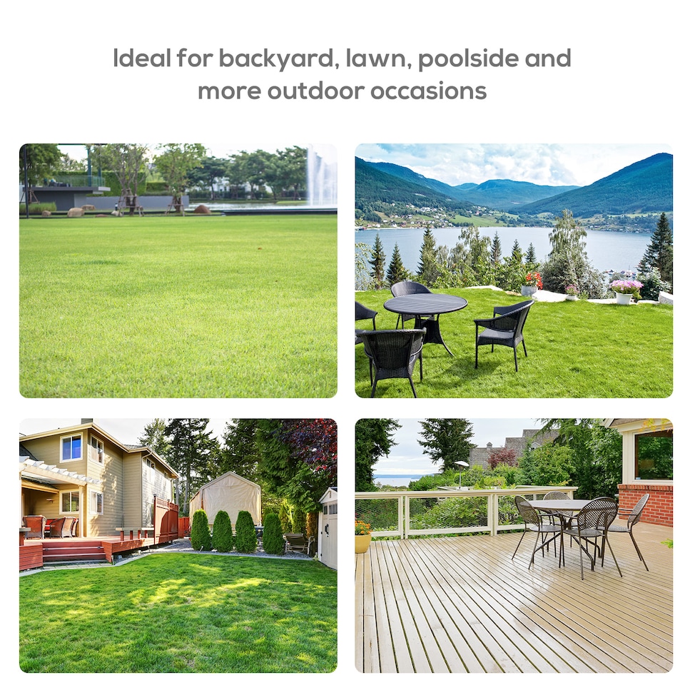 image 1 of Outsunny 3Mx3M Garden Gazebo Double Top Outdoor Canopy Patio Event Party Wedding Tent Backyard Sun Shade with Netting  Grey