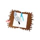 image 2 of Harry Potter Monster Book Of Monsters Accessories Set - Orange/Blue - One Size