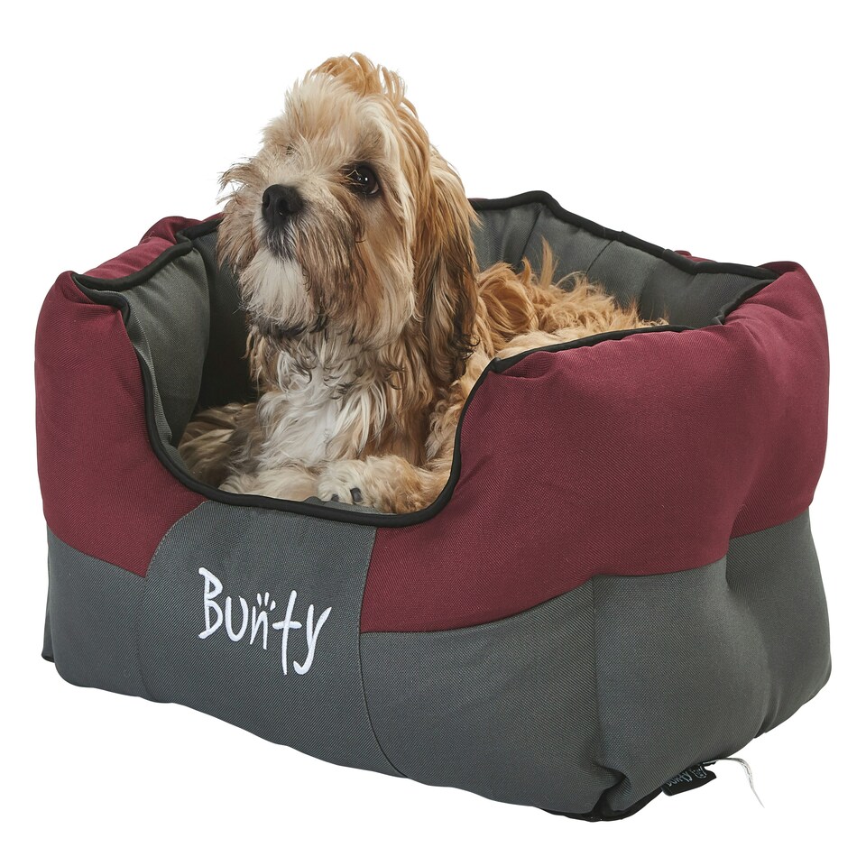 image 1 of Water resistant Dog Bed, water resistant, washable, small to large sizes - Bunty Anchor Purple | S