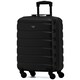 image 6 of 55x40x20cm Ryanair (Priority) TUI, Carry on Cabin Suitcase Hard Shell Approved for 60+ Airlines Black | Black/Tan | Cabin Bag
