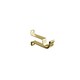 image 2 of Brass Cafe Curtain Rod 75 - 120cm Gold | Gold