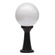 image 1 of BHS Westray Outdoor Pedestal Light, Black