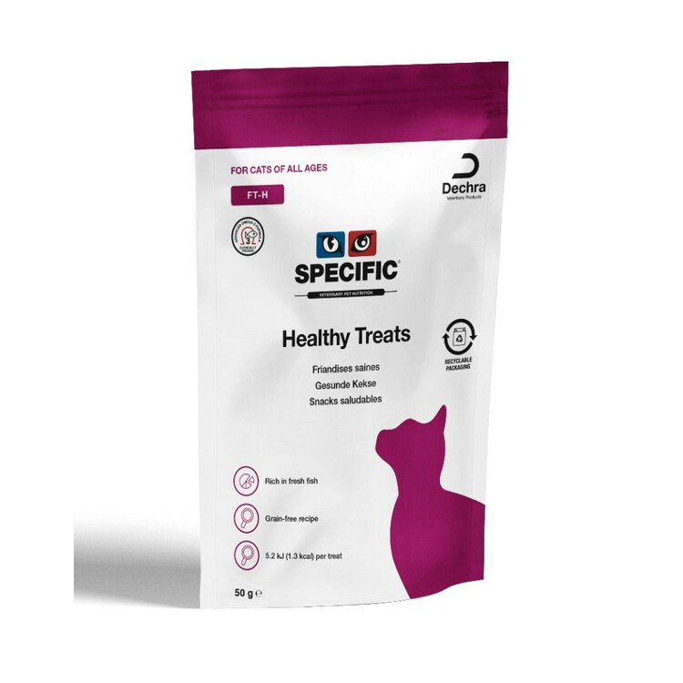 Dechra Specific Ft-H Healthy Cat Treats - 50G