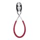 image 3 of Bugatti Kiss Salad Tongs Red