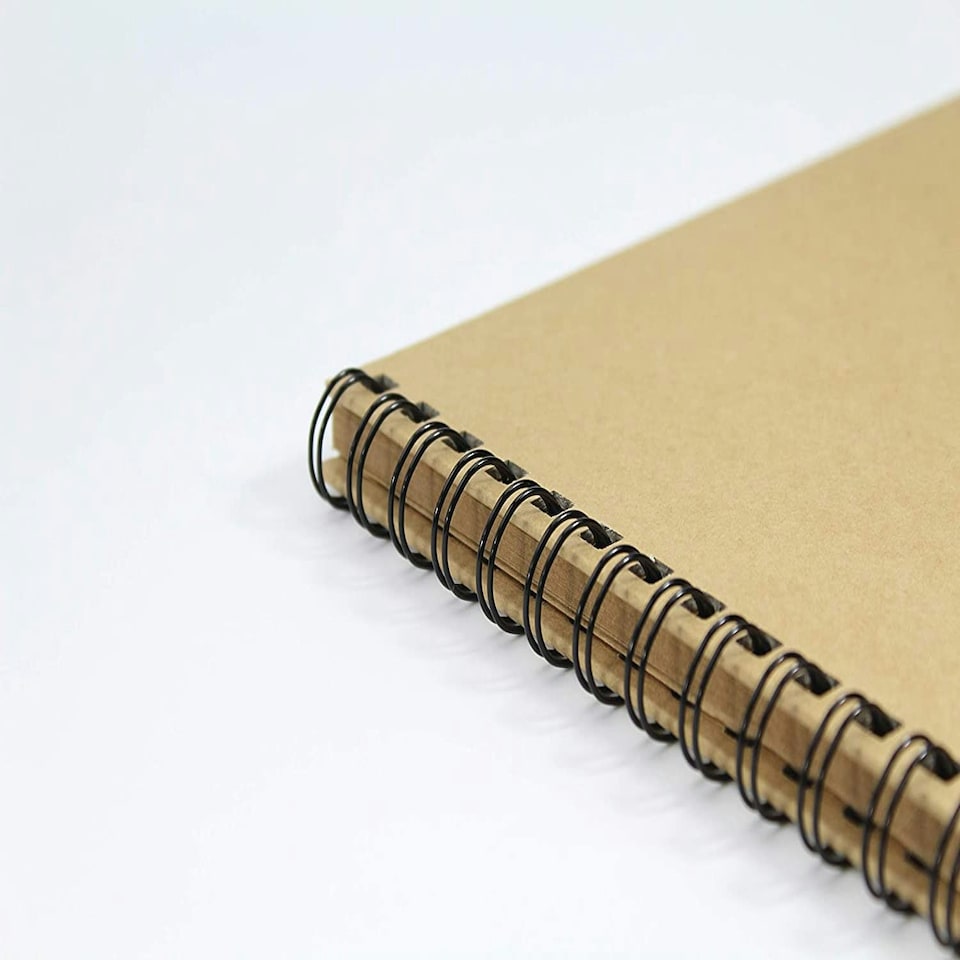 image 1 of A4 40 Pages Twin Wire Kraft Sketch Book