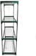 image 6 of Flower Staging Display Greenhouse Shelving Racking 4 Tier Garden Pot Plants 2pcs