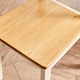 image 5 of Furniturebox Whitby 2x Solid Wood Cream Chair Oak Seat Dining Chairs