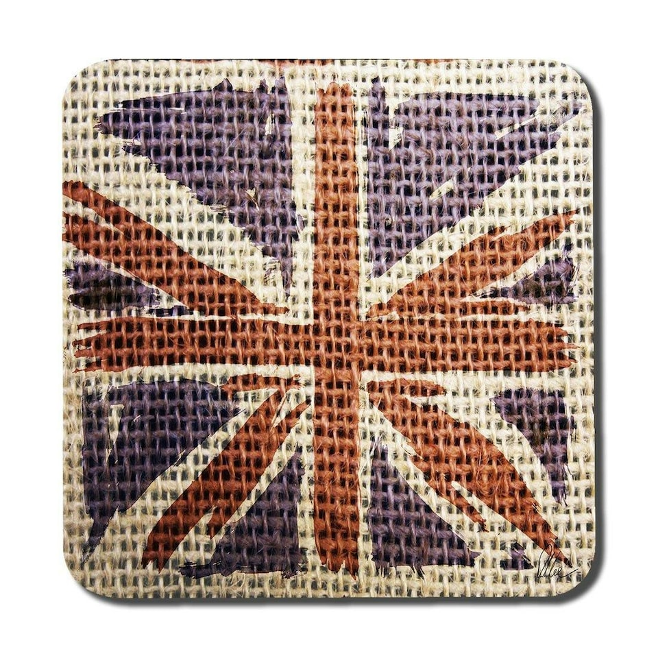 image 1 of Hessian jack (Coaster)