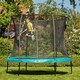 image 2 of 12ft Salta Green Round Comfort Edition Trampoline with Enclosure