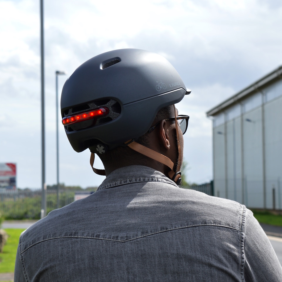 image 1 of C20 Smart Cycling Helmet - Midnight Black - 57-61cm