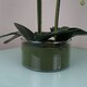 image 4 of 50cm Artificial Orchid with Glass Planter - Pink