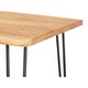image 3 of Side table Live Edge 120 x 60 x 46 cm Brown Black Acacia N/A