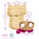 image 3 of Tiny Dining 4pc Llama Bamboo Suction Baby Feeding Set - Red