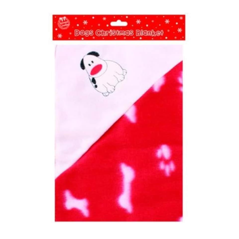 image 1 of Dogs Christmas Blanket