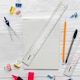 image 3 of Shatter Resistant 30cm Plastic Ruler by Janrax