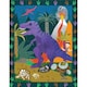 image 2 of Floss & Rock Magnetic 4 in 1 Activity Book - Dinosaur Multi | One Size