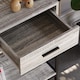 image 5 of Vida Designs Brooklyn 2 Drawer Console Table With Shelf, Grey