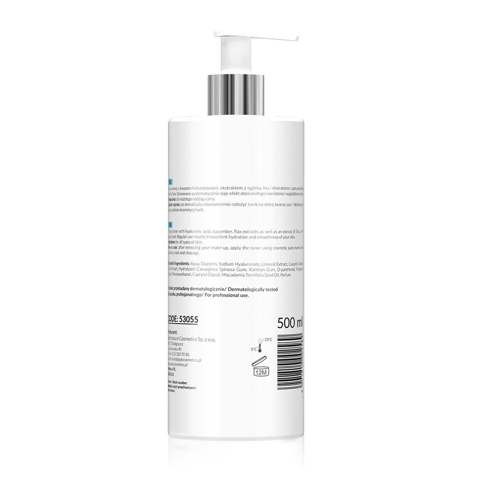 image 1 of Apis Professional Smoothing Hydrogel Tonic with Hyaluronic Acid 500ml