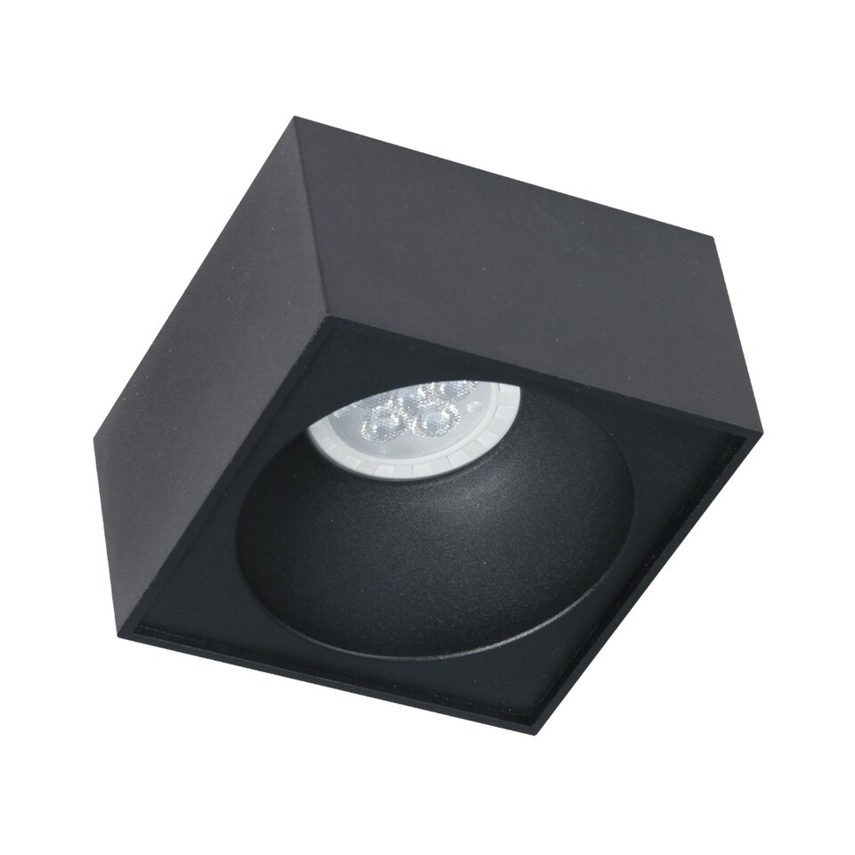 image 1 of Milagro Spot Light Bali Square Black 1xGU10