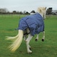 image 1 of Rhinegold Atlanta Turnout Rug Blue | Colour: Navy Check
Size: 5ft 6