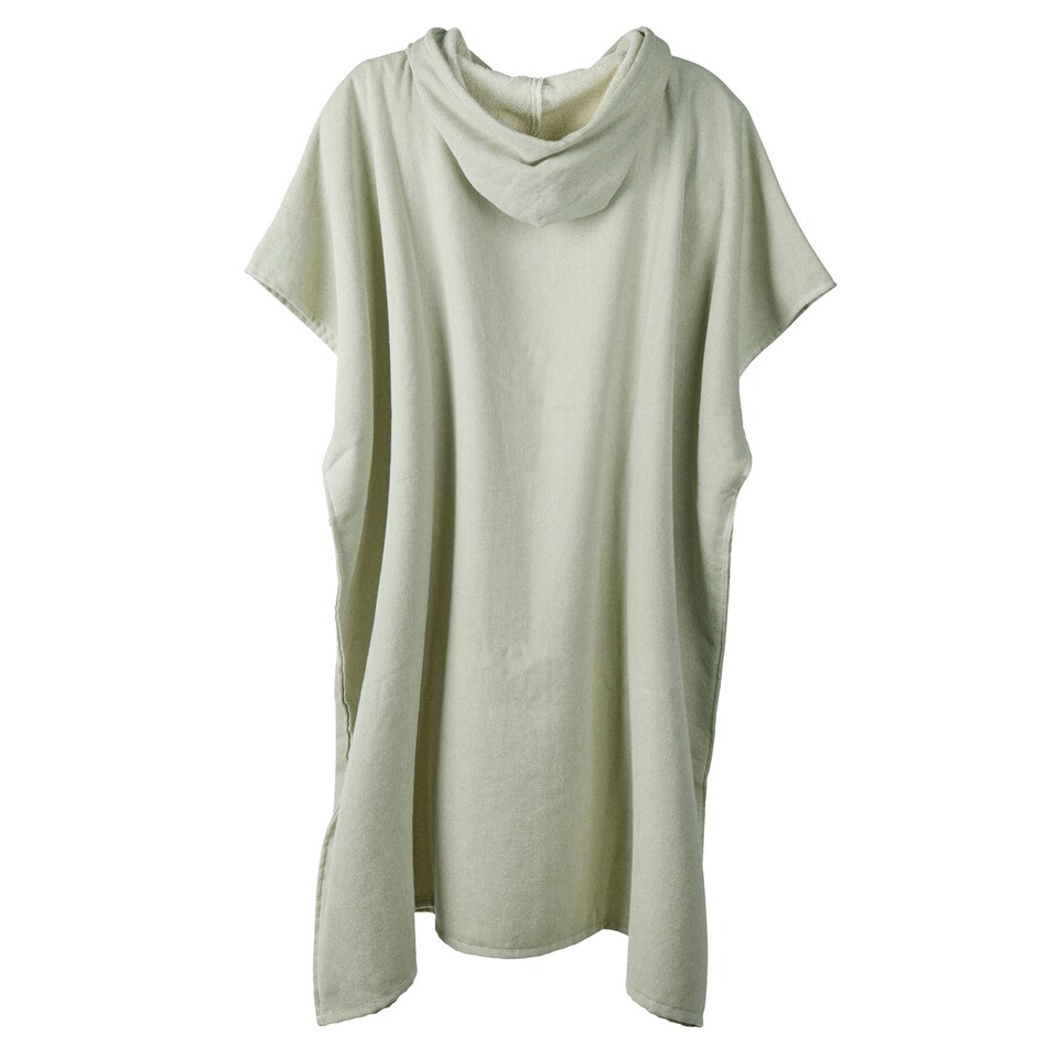 image 1 of Vinga Unisex Adult Tolo Terrycloth Hammam Poncho - Green - One Size