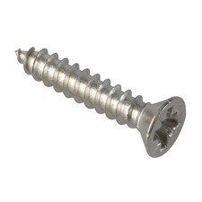 Forgefix Self-tapping Screws, Pozi, Csk, A2 Stainless Steel - Multi Colour - 3/4in x 6 ForgePack 35