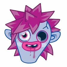 Moshi Monsters Zommer Cardboard Face Mask