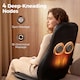 image 4 of HOMCOM Back Massager with Heat, Deep Tissue Massage Chair for Home Office