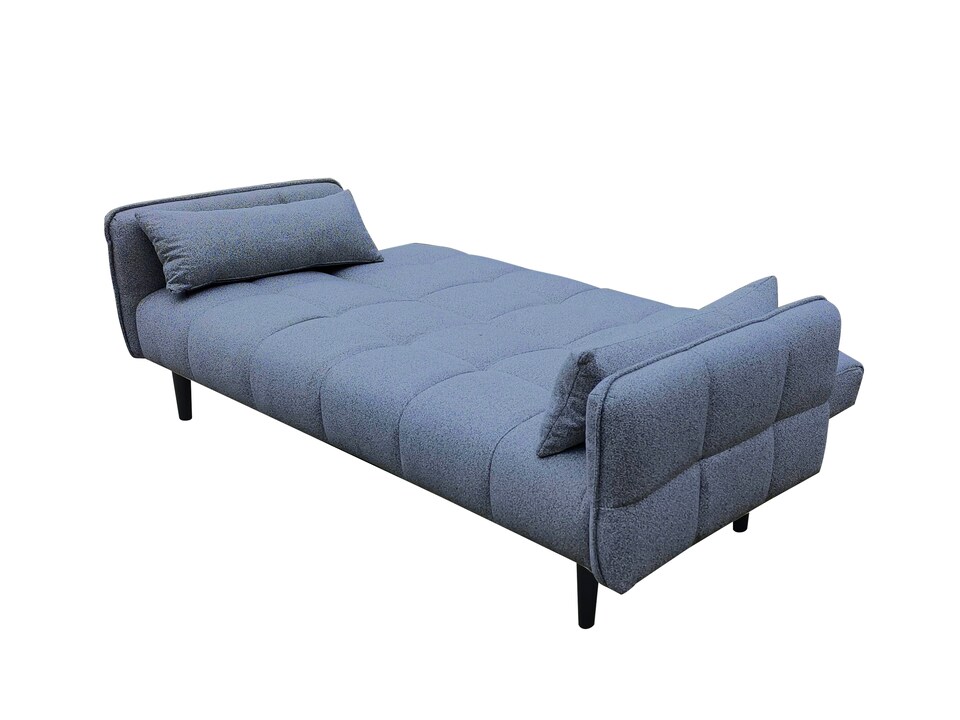 image 1 of Bello 2 Seater Sofa Bed in Grey or Silver | Grey | One Size