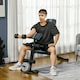 image 2 of HOMCOM Foldable Dumbbell Bench Weight Training, 7 Incline Adjustable, Blue