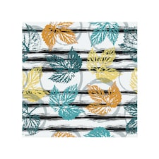 Natural Autumn Splash Back | White