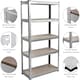 image 4 of Home Vida 5 Tier Garage Shelf Heavy Duty Boltless Shelving Storage Unit, Large, Galvanised