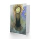image 2 of Odilon Redon Art Card Head of John the Baptist on Pillar