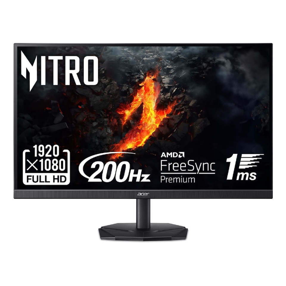 Acer Nitro KG241YX3  24" Full HD 200Hz 0.5ms Freesync Premium Gaming Monitor with Speakers