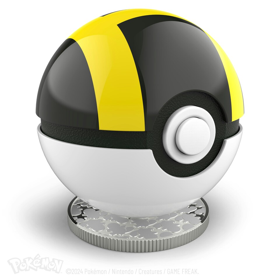 image 1 of Pokémon Die-Cast Mini Ultra Ball Replica