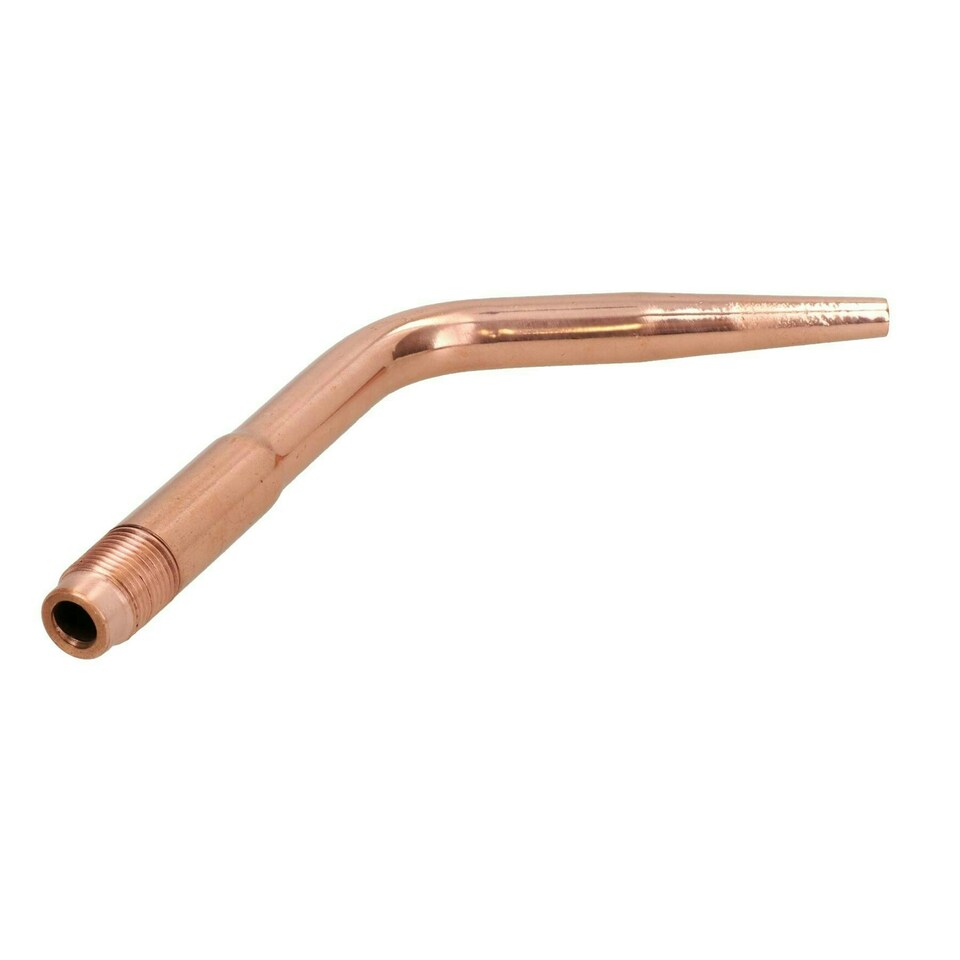 image 1 of Type 5 Swaged Welding Brazing Nozzle No.1 Tip 0.9mm Oxy Acetylene 2 Pack
