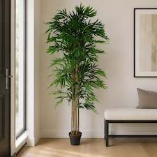 180cm (6ft) Artificial Bamboo Plants Trees Green | Green | 6ft