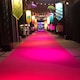 image 3 of 1 Metre Exhibition Quality Ribbed Heavy Duty Pink Fuchsia Carpet Runner 1 Metre Wide