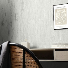 Manhattan Modern Wallpaper in Pale Grey & Silver Multi